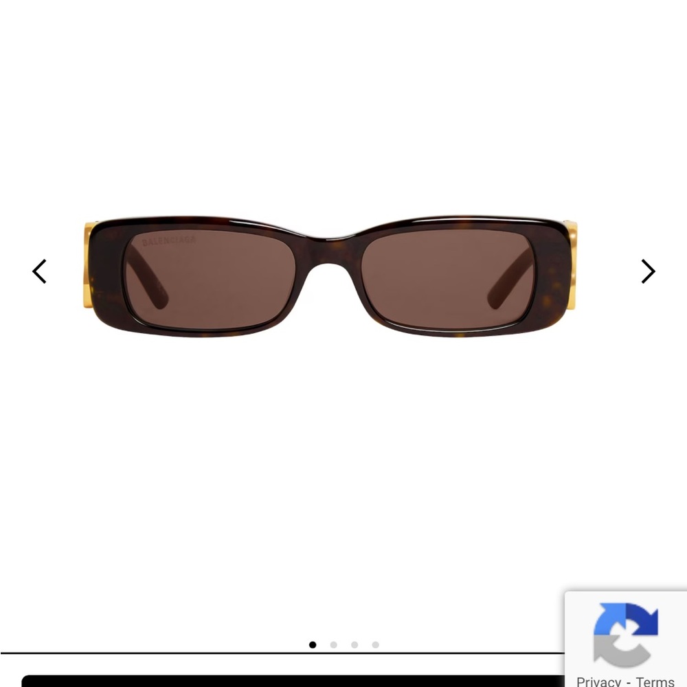 Balenciaga dynasty Brown sunglasses